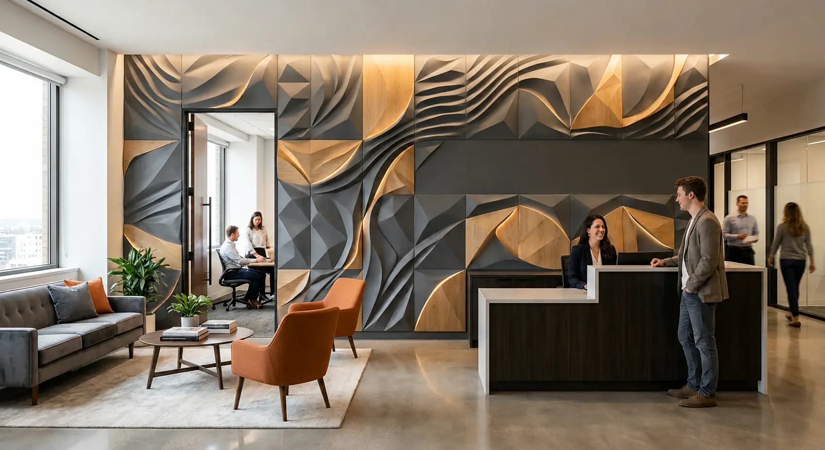 10 Luxury Office Wall Design Ideas for Modern Interiors